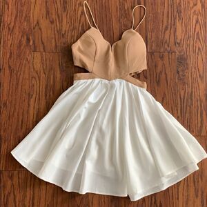 NWT Angel Biba cutout mini dress. Size 10